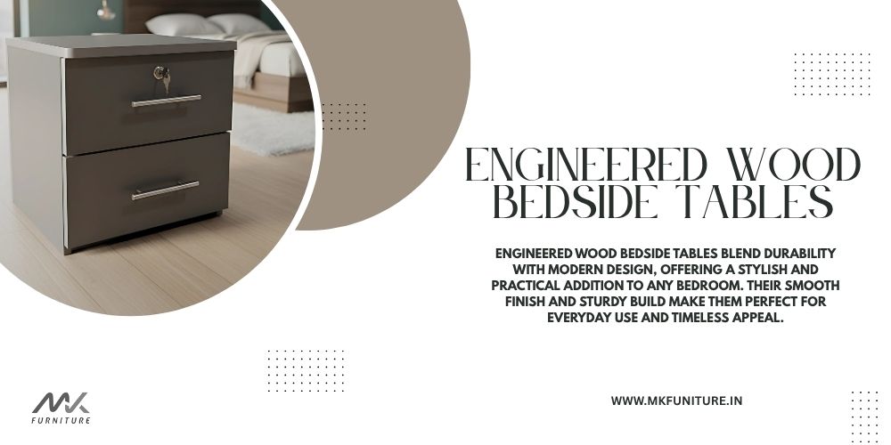Engineered Wood Bedside Tables