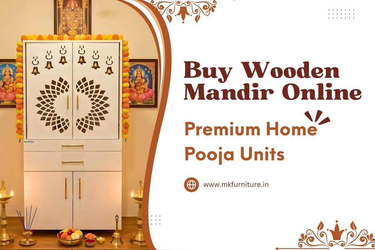 Buy Wooden Mandir Online Premium Home Pooja Units
