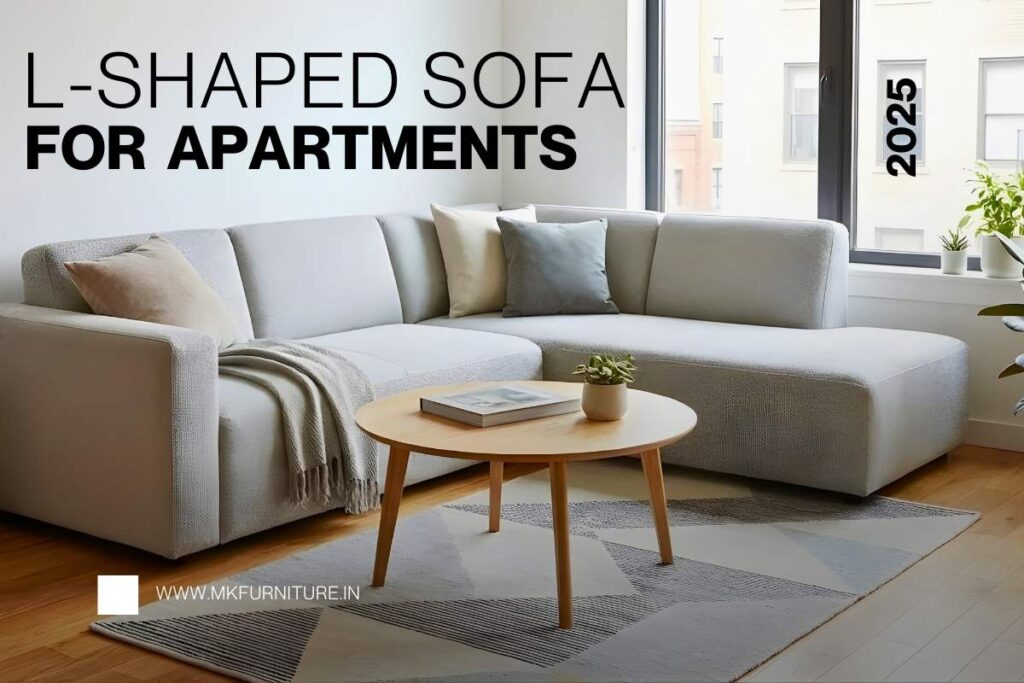 L-shaped sofa for apartments