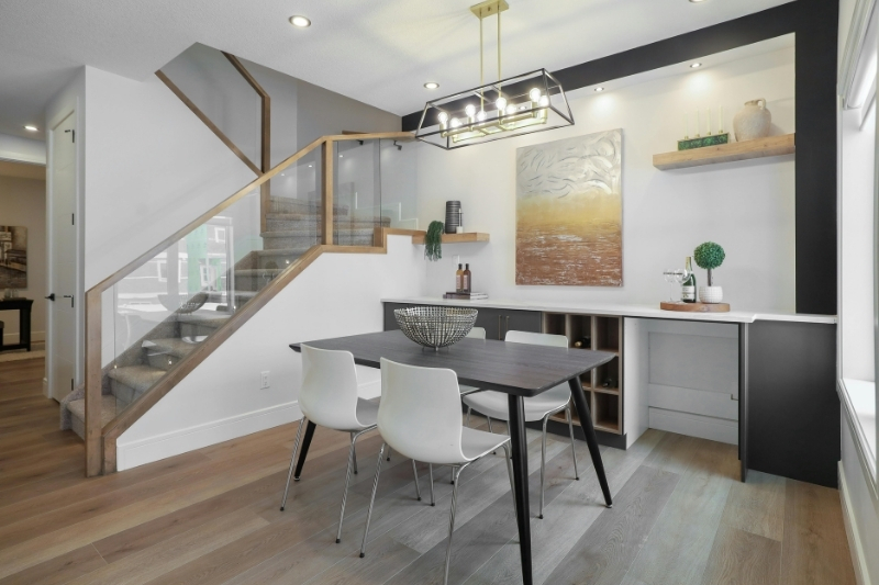foldable dining table design for apartments