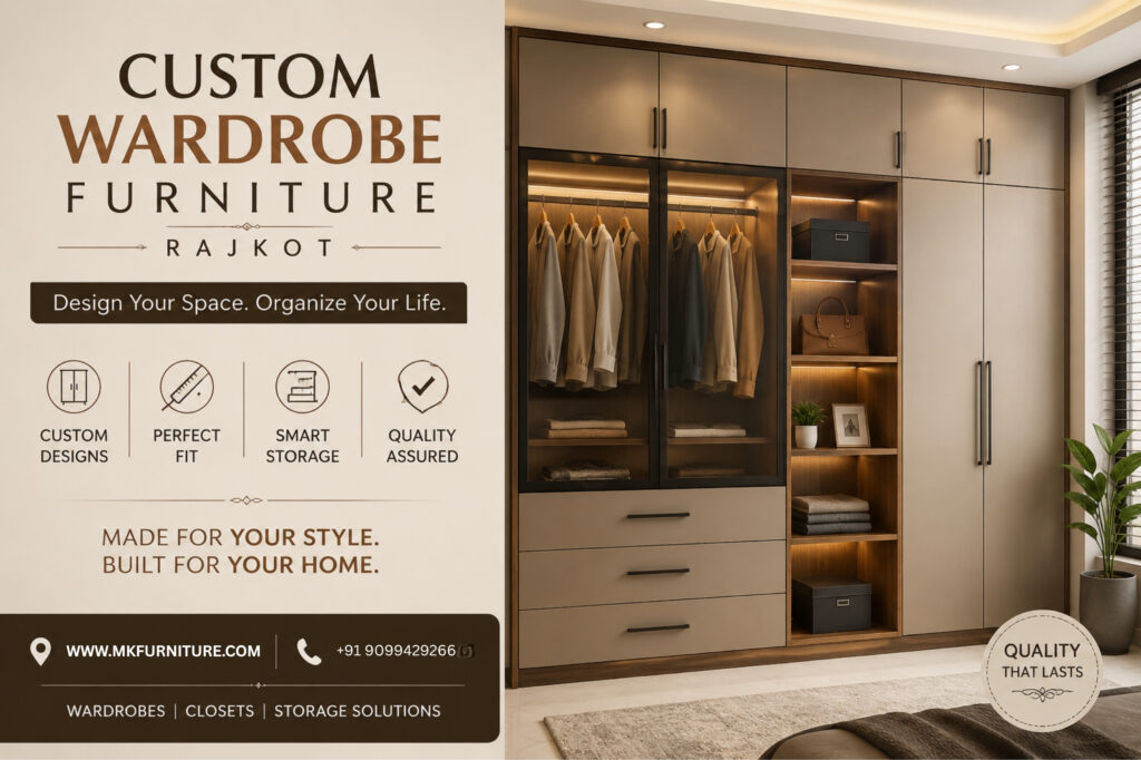 custom wardrobe furniture Rajkot