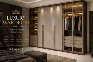 luxury wardrobe furniture Rajkot
