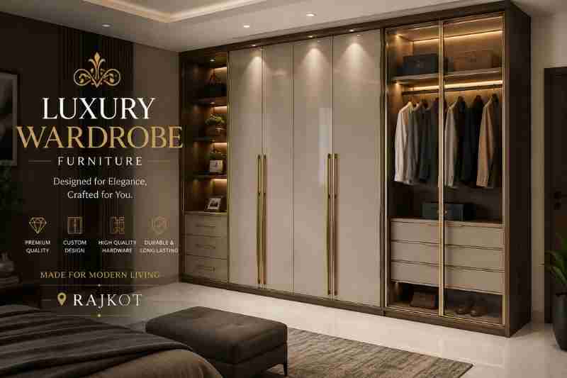 luxury wardrobe furniture Rajkot