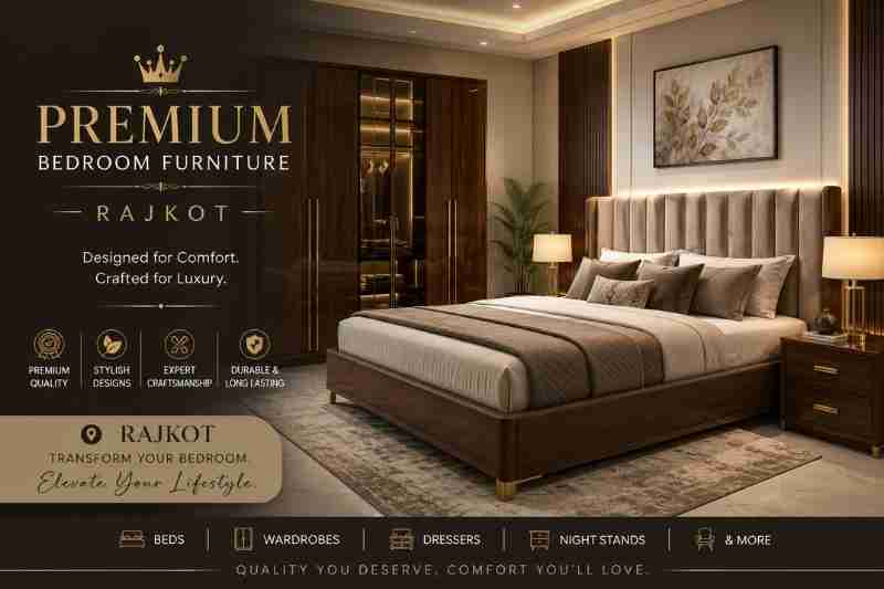 Premium Bedroom Furniture Rajkot