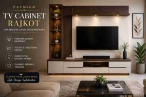 Premium TV Cabinet Rajkot for Modern Living Room Interiors