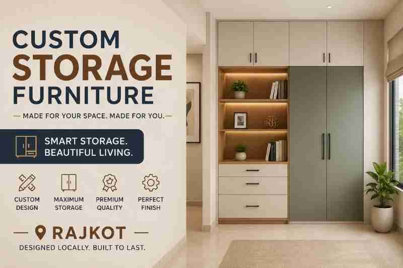 custom storage furniture Rajkot