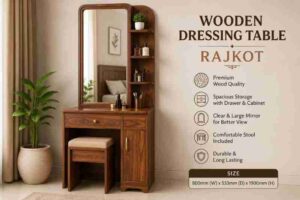wooden dressing table Rajkot