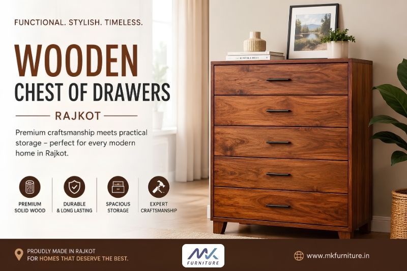 wooden chest of drawers Rajkot